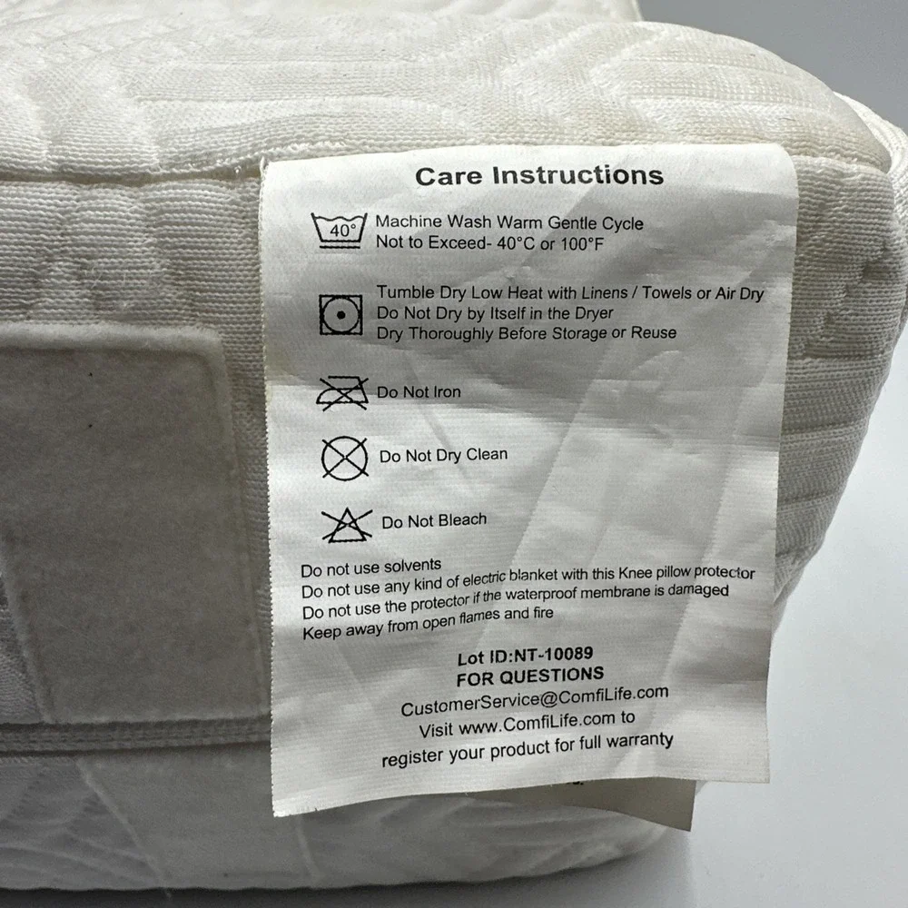 Comfilife Orthopedic Knee Pillow Sciatica Relief‎ Back Pain Leg Pain Pregnancy
